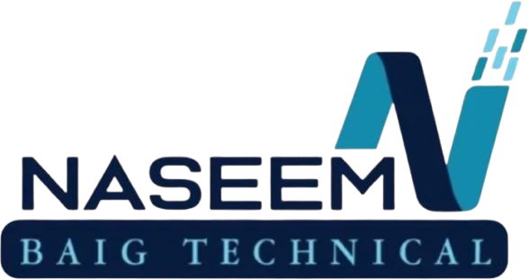 Naseem Baig Technical logo